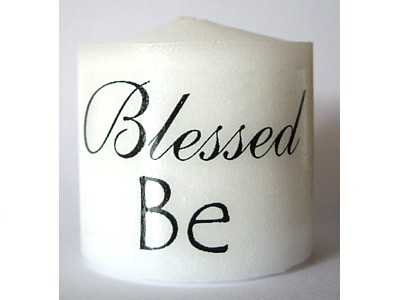 03.5cm Candle Blessed Be